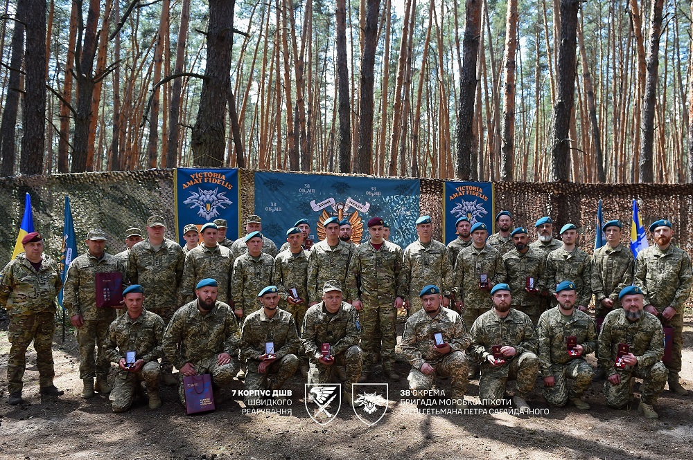 Морпіхи 38 ОБрМП відзначені за стійкість та бойовий дух.