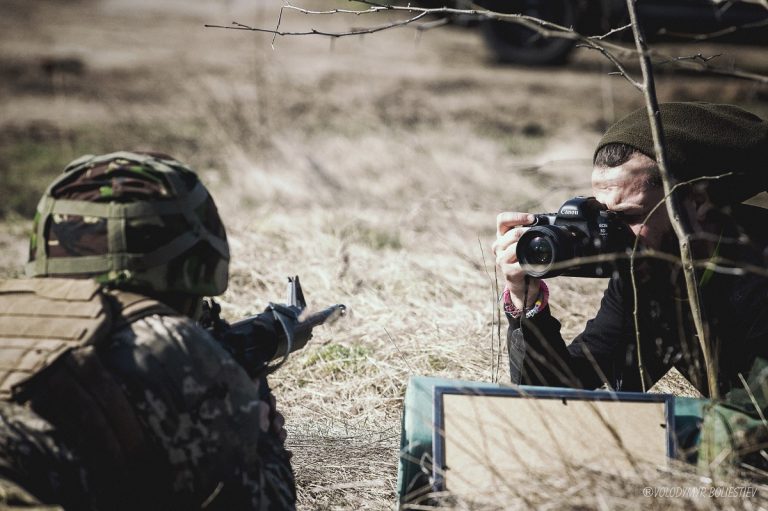 Французький фотограф на тактичних тренуваннях морпіхів